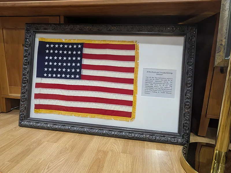 arizona statehood flag arizona statehood flag