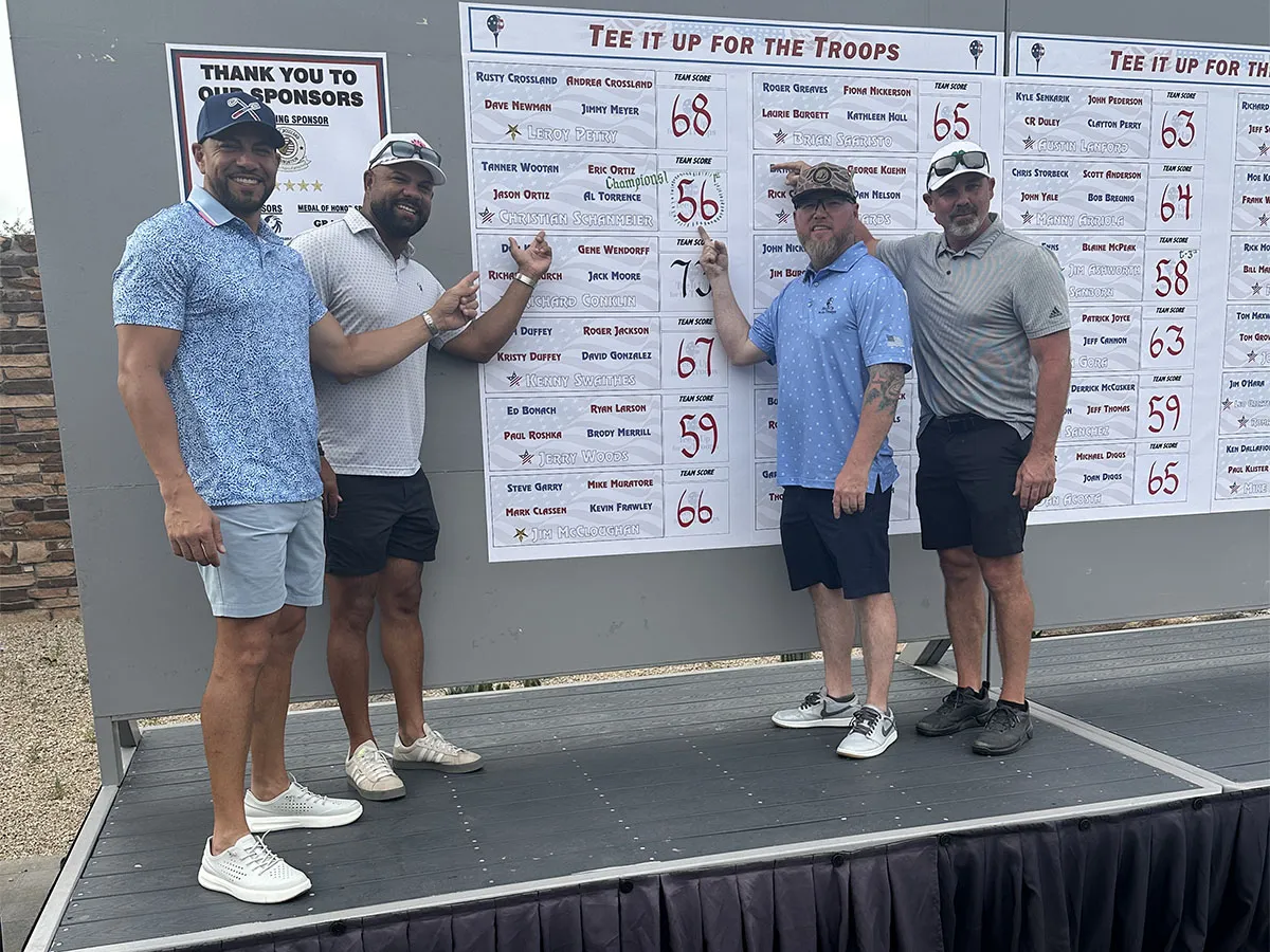 tee it up for the troops winners tee it up for the troops winners